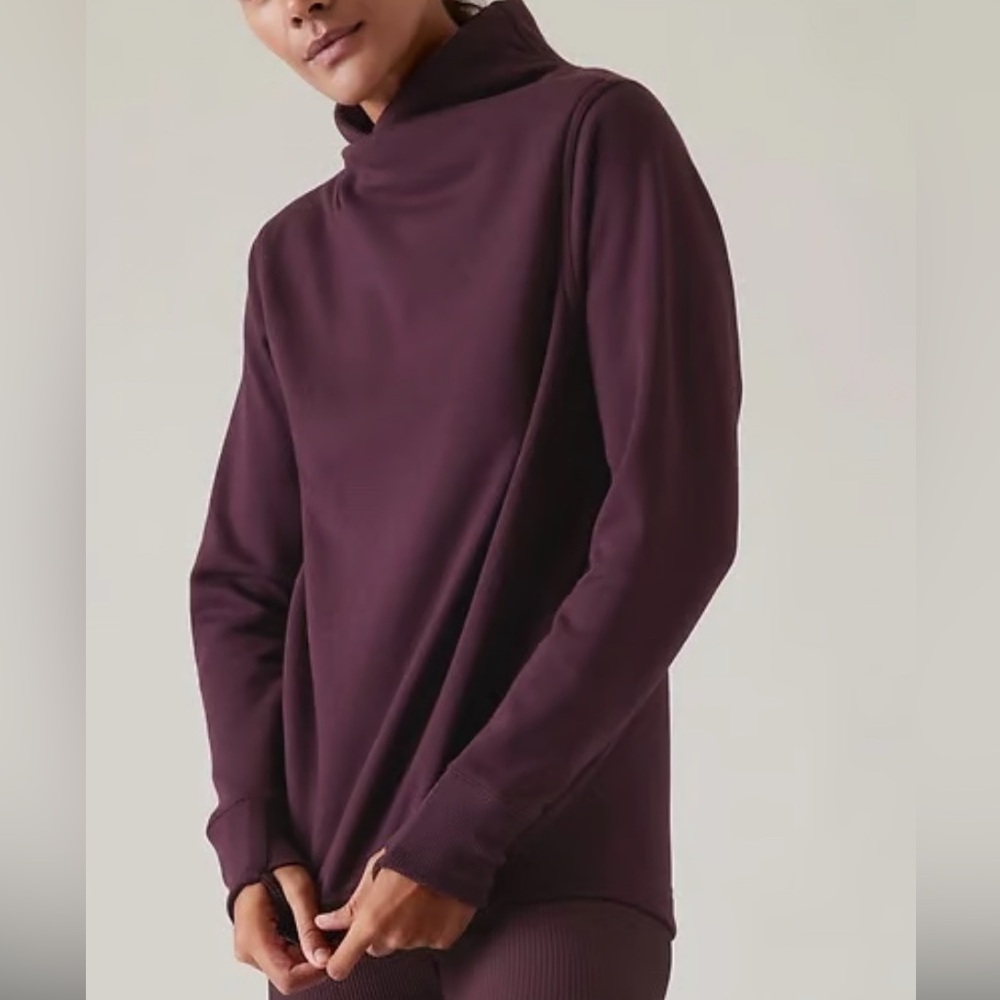 Women’s Athleta - Cozy Karma Twist Neck Sweatshirt